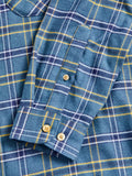 Blue Water Button-Up Shirt in Cerulean