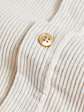 Lobo Button-Up Shirt in Ecru