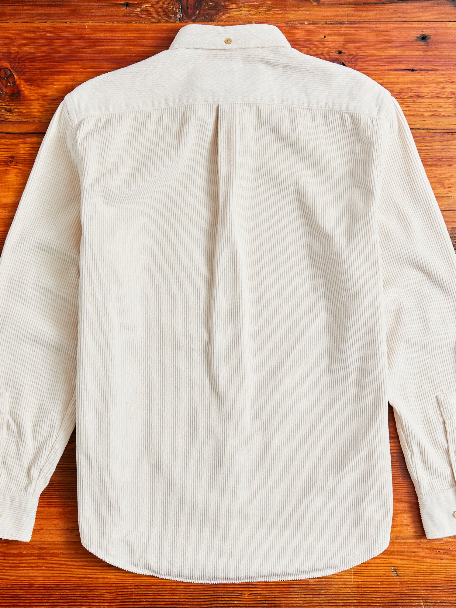 Lobo Button-Up Shirt in Ecru – Blue Owl Workshop