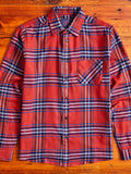 Pau Button-Up Shirt in Red