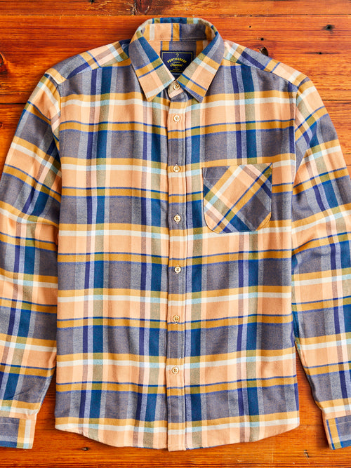 Sussu Button-Up Shirt in Tan