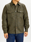 Wool Field Overshirt in Forest