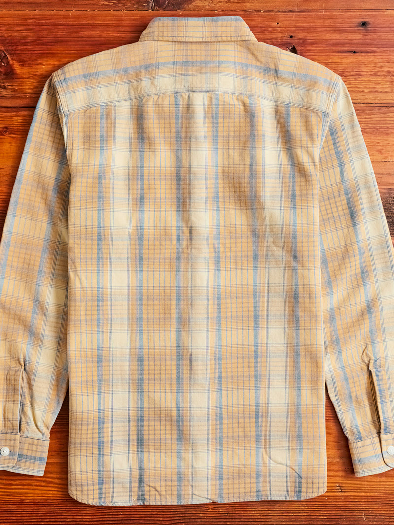 Farrell Plaid Workshirt in Yellow Multi Blue Owl Workshop Farrell Plaid Workshirt in Yellow Multi Blue Owl Workshop