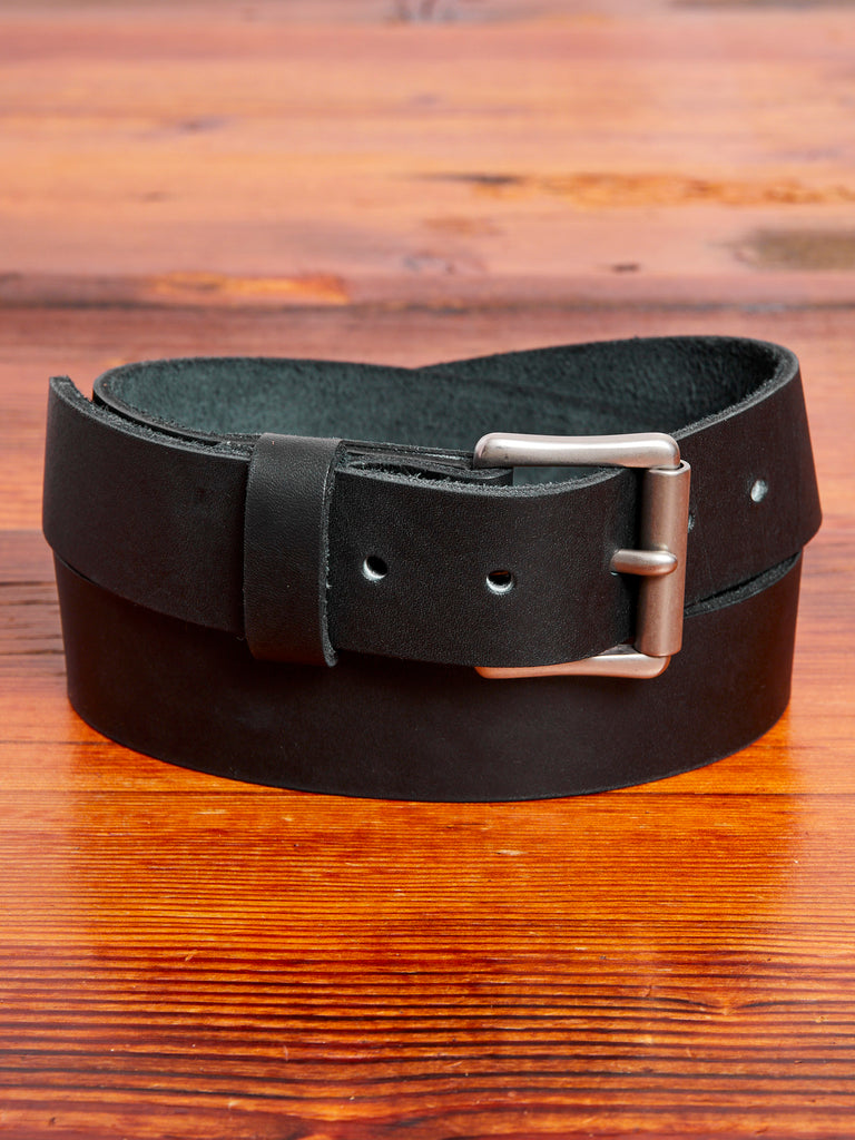 Pioneer Leather Belt in Black