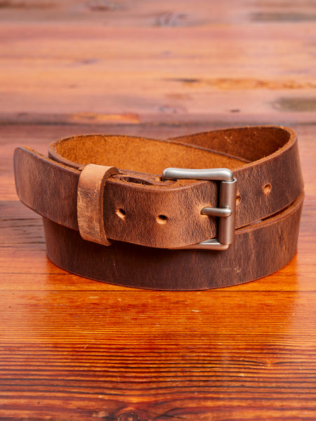 Pioneer Leather Belt in Copper Rough & Tough