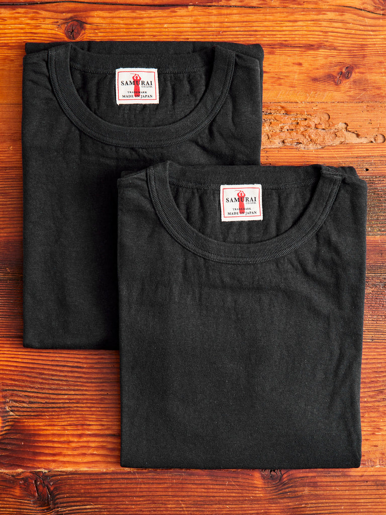 2-Pack Tube Knit Tee in Black – Blue Owl Workshop | T-Shirts
