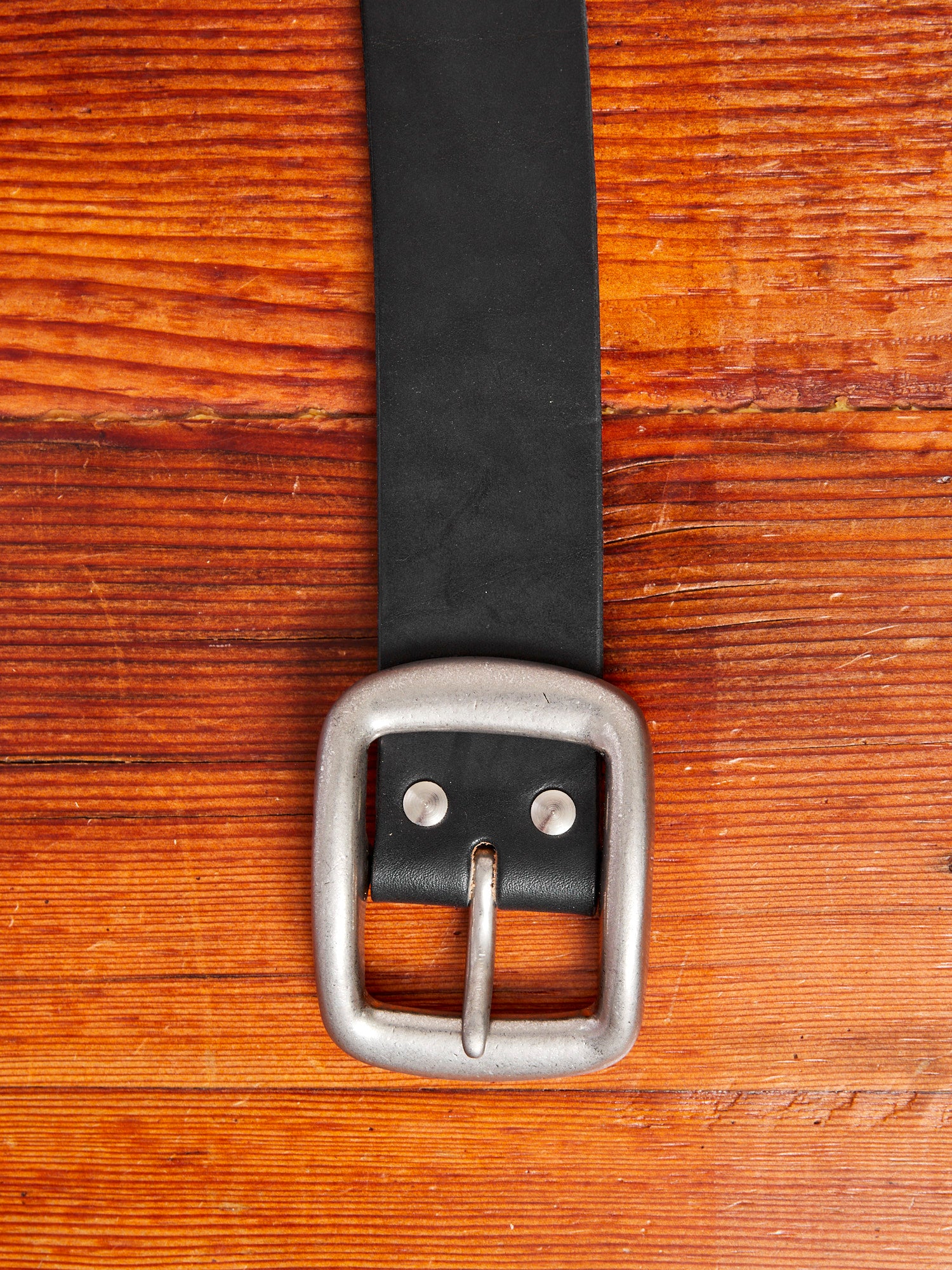 Heavyweight Curved Belt in Black – Blue Owl Workshop