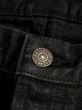 D1864S "Kurozome" 14oz Deep Black Selvedge Denim - Relaxed Tapered Fit