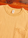 Pigment Dyed Pocket Tee in Nugget