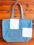 Large Boro Patchwork Tote Bag in 3-Year Wash