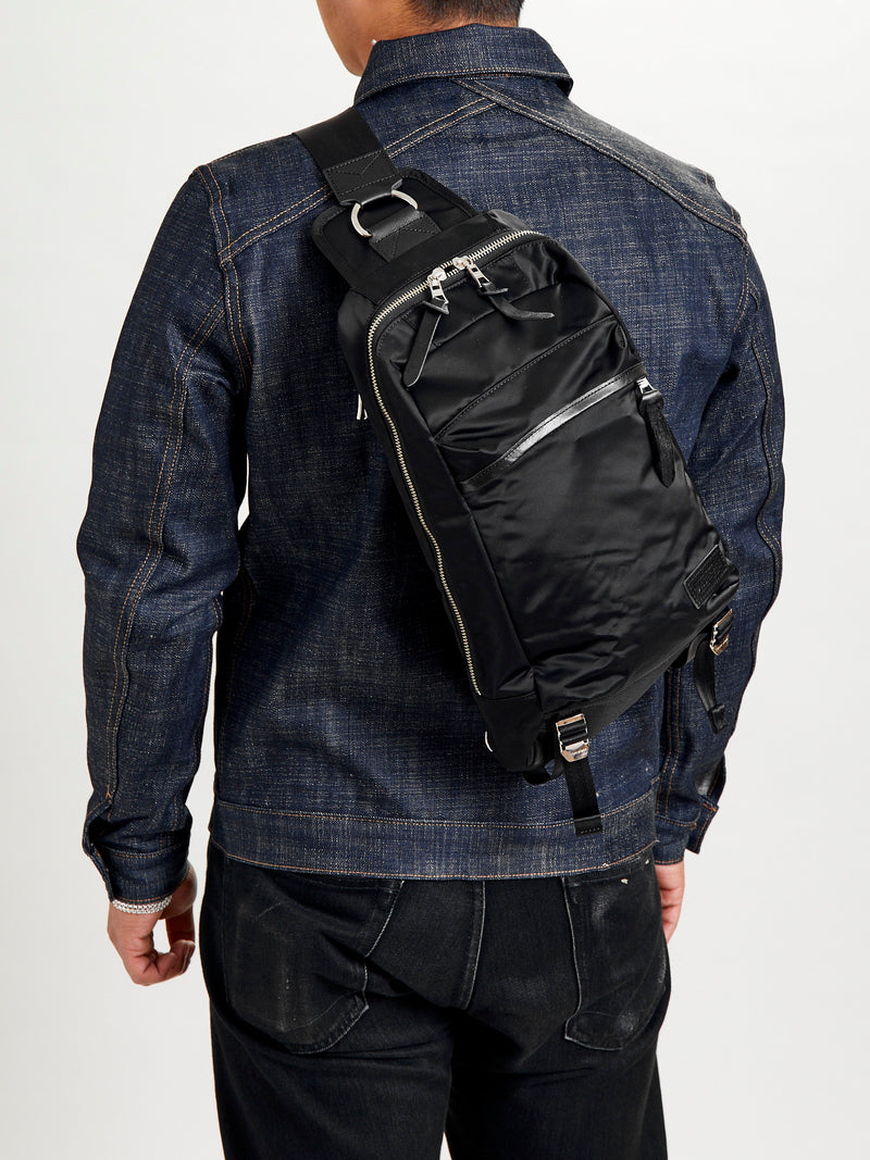 Lightning Shoulder Bag in Black – Blue Owl Workshop