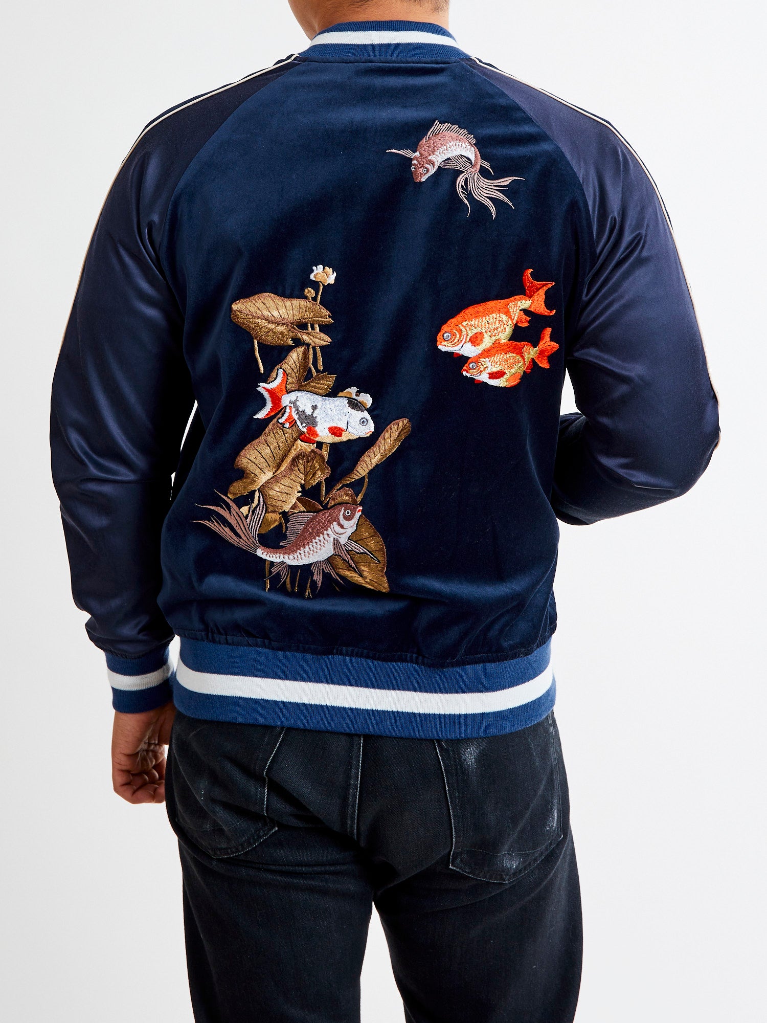 Reversible Souvenir Jacket in Navy – Blue Owl Workshop
