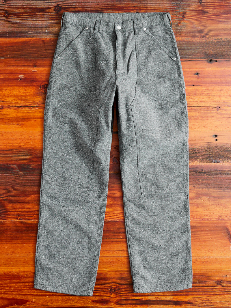 Nep Twill Carpenter Pants in Grey – Blue Owl Workshop