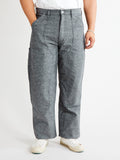Nep Twill Carpenter Pants in Grey
