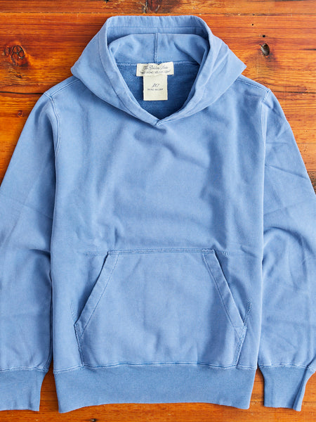 Special Finish Pullover Hoodie in Blue
