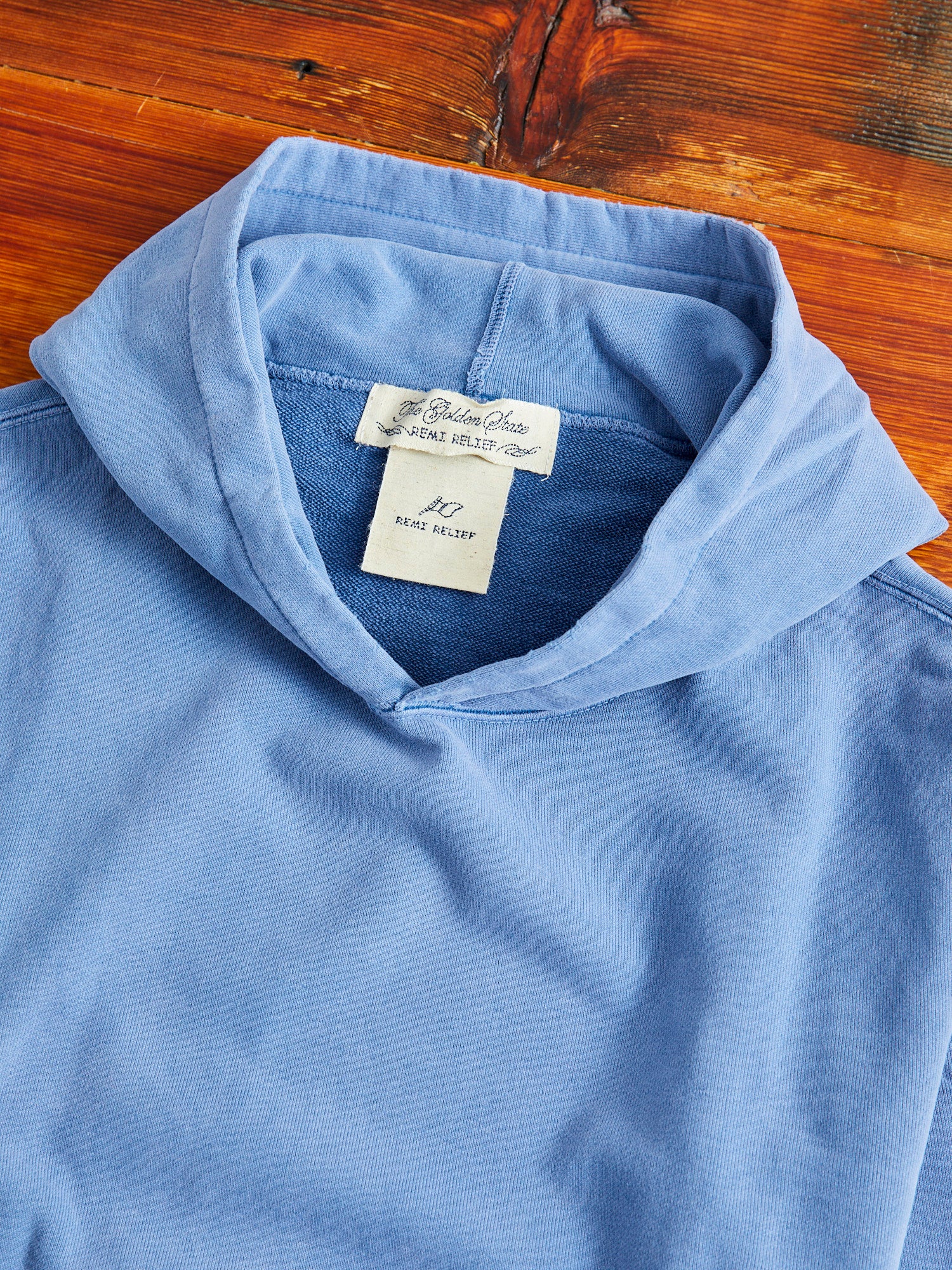 Special Finish Pullover Hoodie in Blue – Blue Owl Workshop