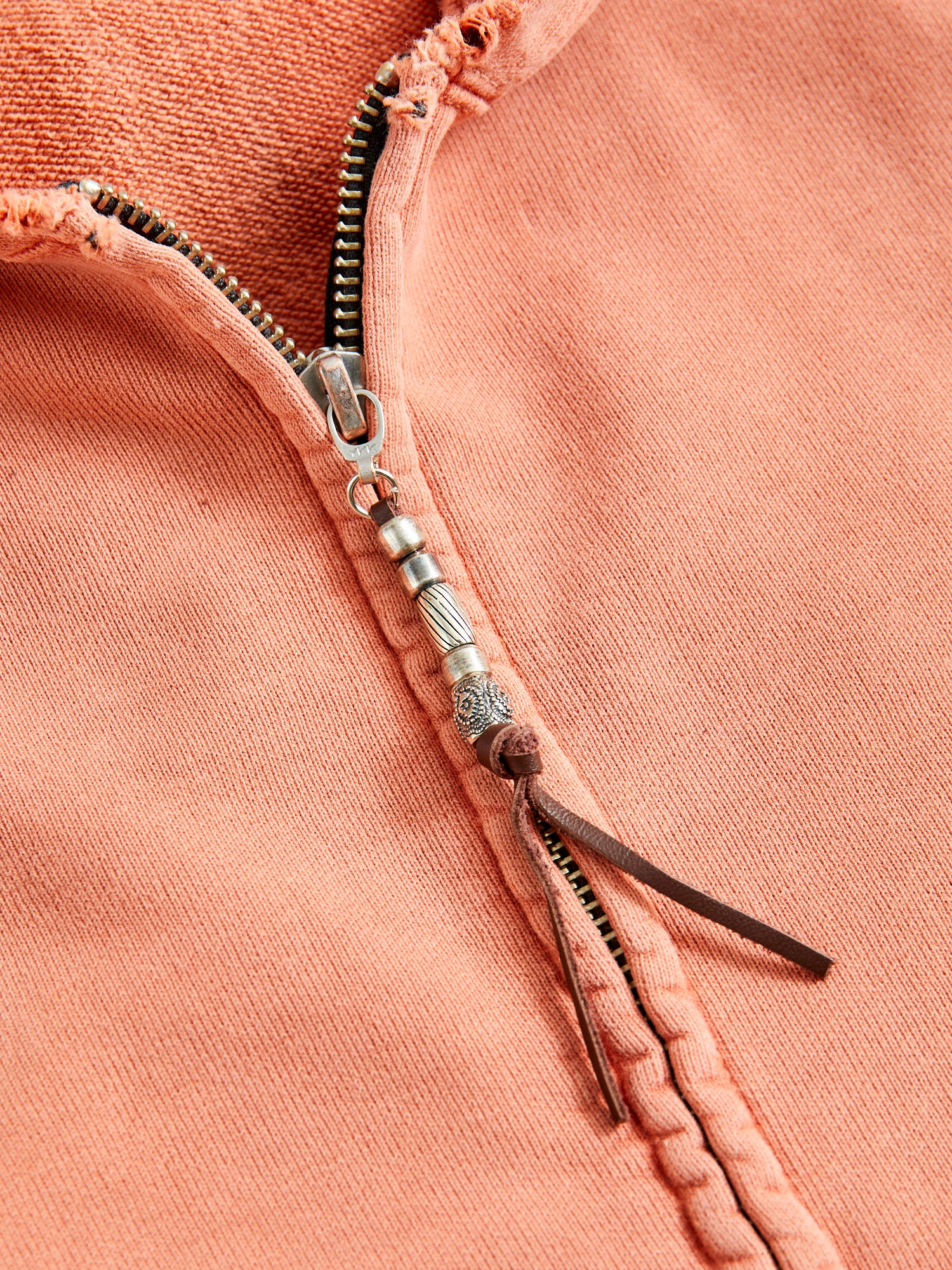 Special Finish Zip Hoodie in Orange – Blue Owl Workshop