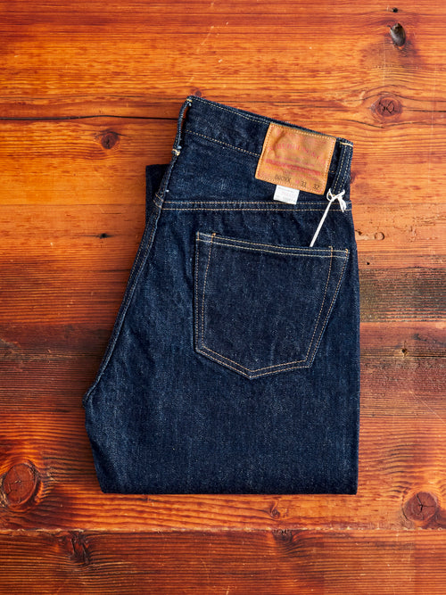 800XX 14.5oz Rinsed Selvedge Denim - Regular Straight Fit