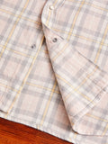 Washed Flannel Pearl Snap Shirt in Abiquiu Sunset