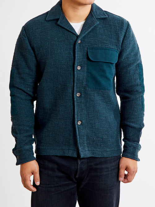 Field Shirt in Midnight Slub