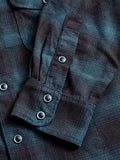 Bodie Flannel Shirt in Midnight Blue
