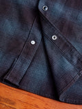 Bodie Flannel Shirt in Midnight Blue