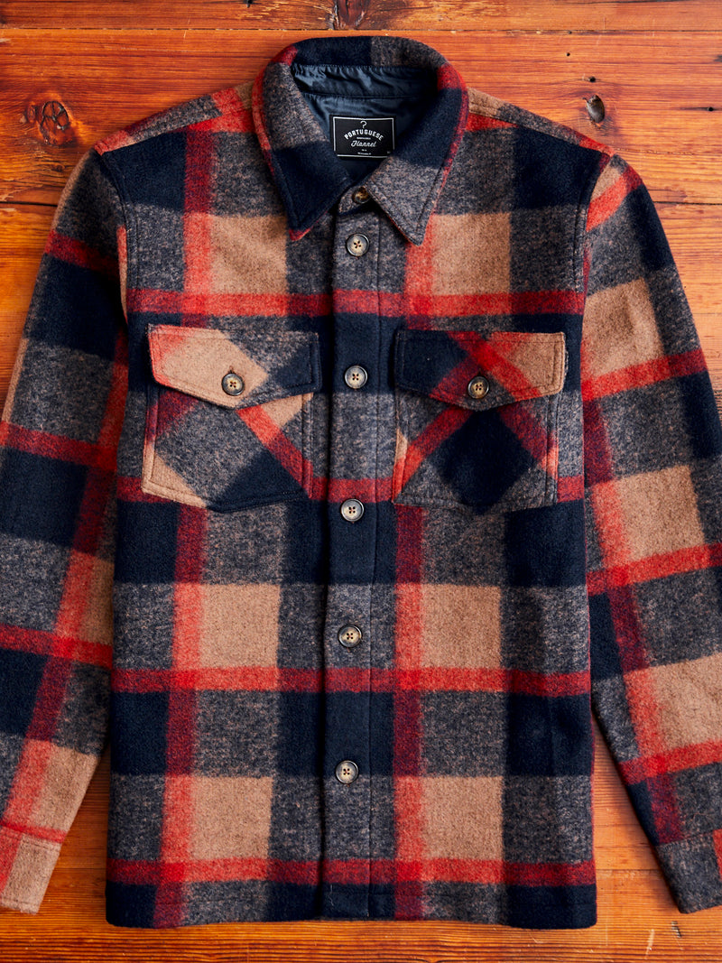 Catch Overshirt in Red – Blue Owl Workshop1