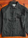 Poly Twill Gardeners Jacket in Charcoal