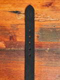 B-81 Leather Belt in Black