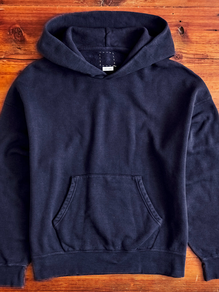 Amplus SB Pullover Hoodie (Uneven Dye) in Navy