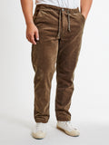 New Yorker Stretch Corduroy Pants in Brown