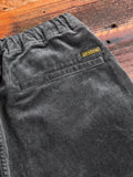 New Yorker Stretch Corduroy Pants in Charcoal Grey