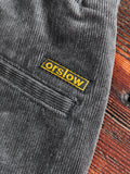 New Yorker Stretch Corduroy Pants in Charcoal Grey