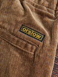 New Yorker Stretch Corduroy Pants in Brown