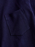 Long Sleeve Pocket T-Shirt in Indigo
