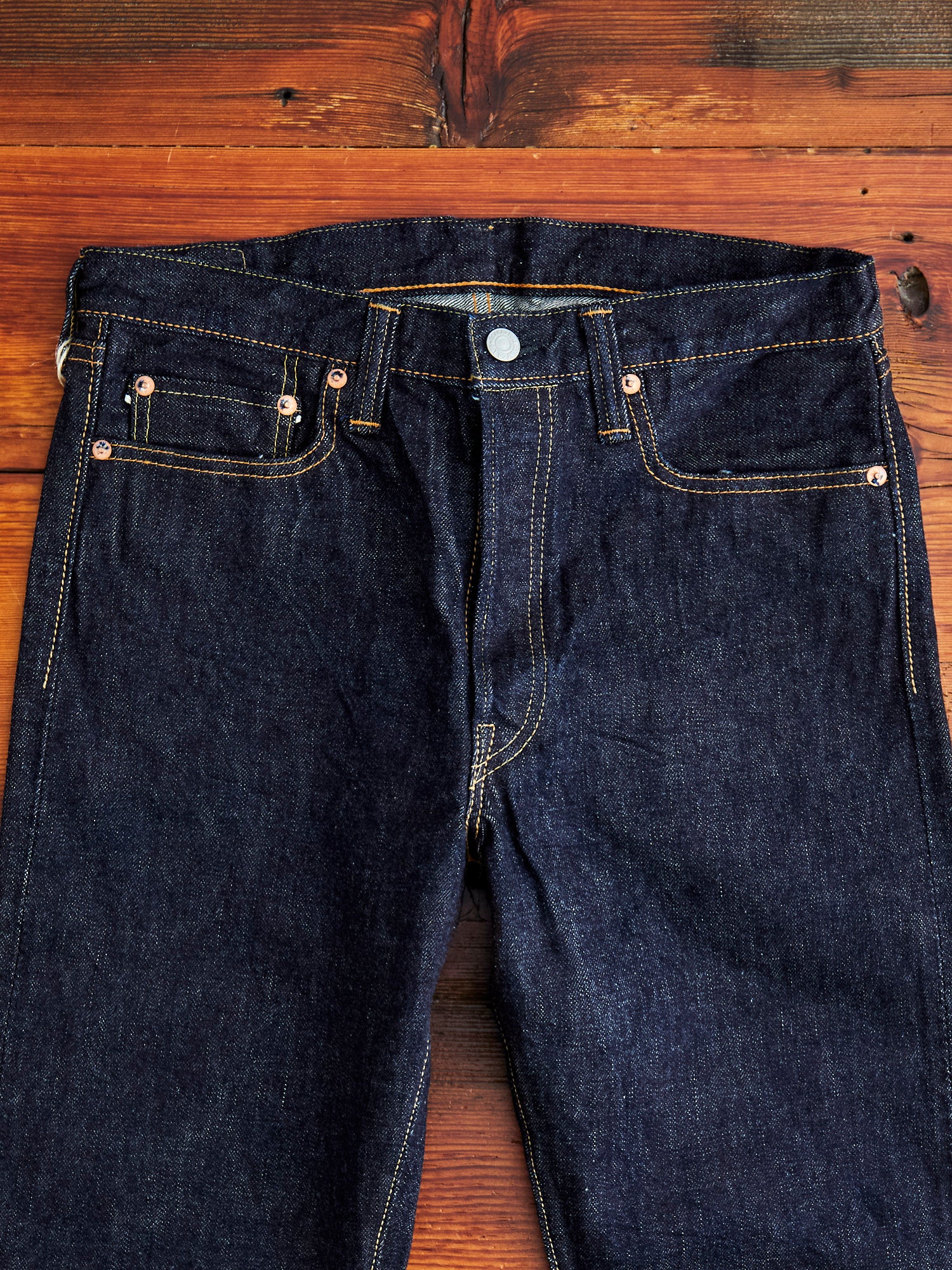 1108XXW 15.5oz Selvedge Denim - Slim Straight Fit – Blue Owl