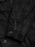 02527PRZ-BK "Secret Denim" 20oz Black Selvedge Denim Jacket