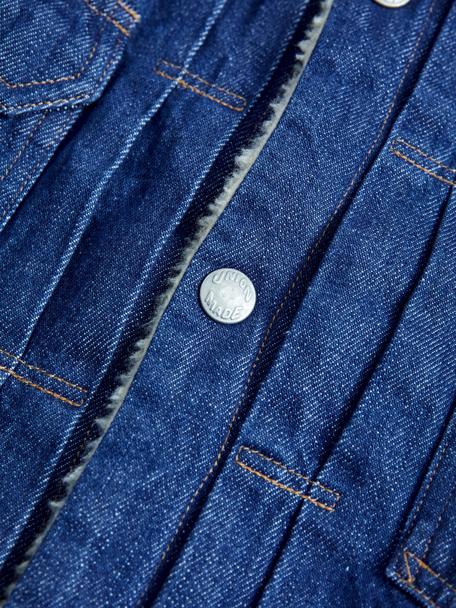 12oz Denim Boa Type 2 Jacket in Indigo – Blue Owl Workshop