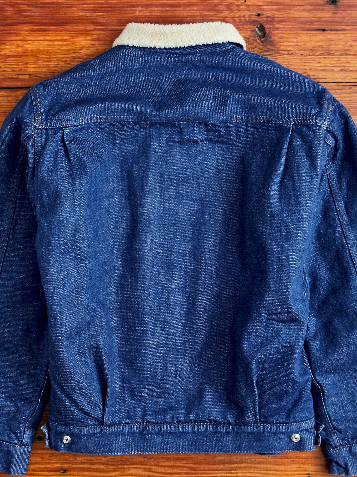 12oz Denim Boa Type 2 Jacket in Indigo – Blue Owl Workshop
