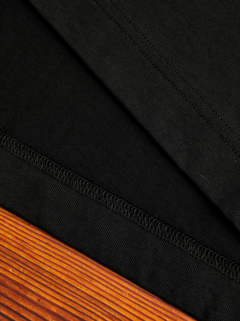 Midweight Jersey T-Shirt in Black