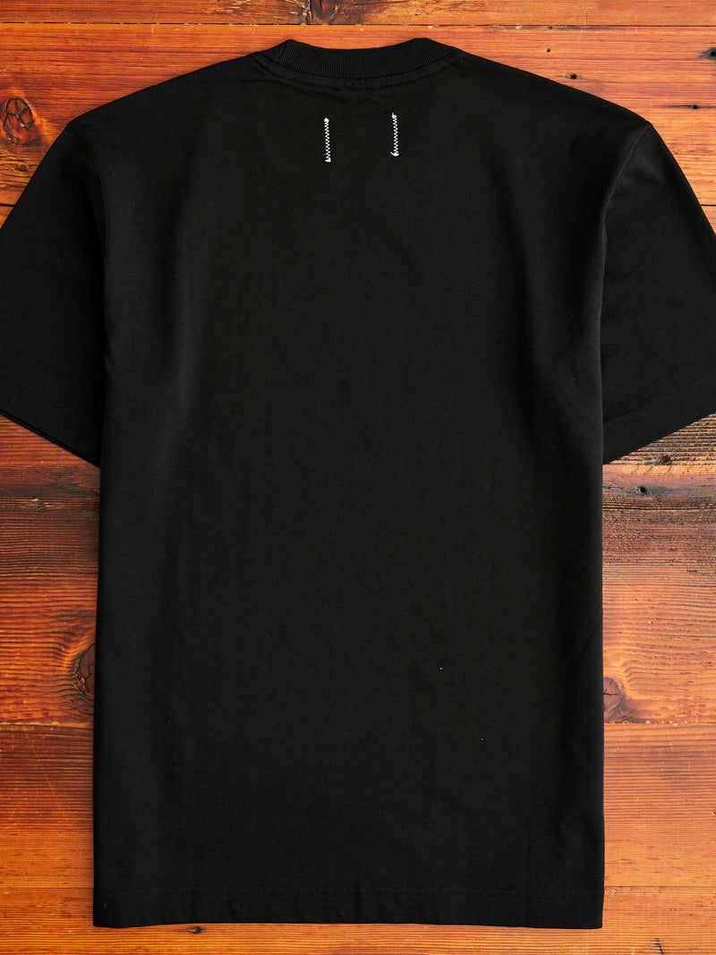Midweight Jersey T-Shirt in Black