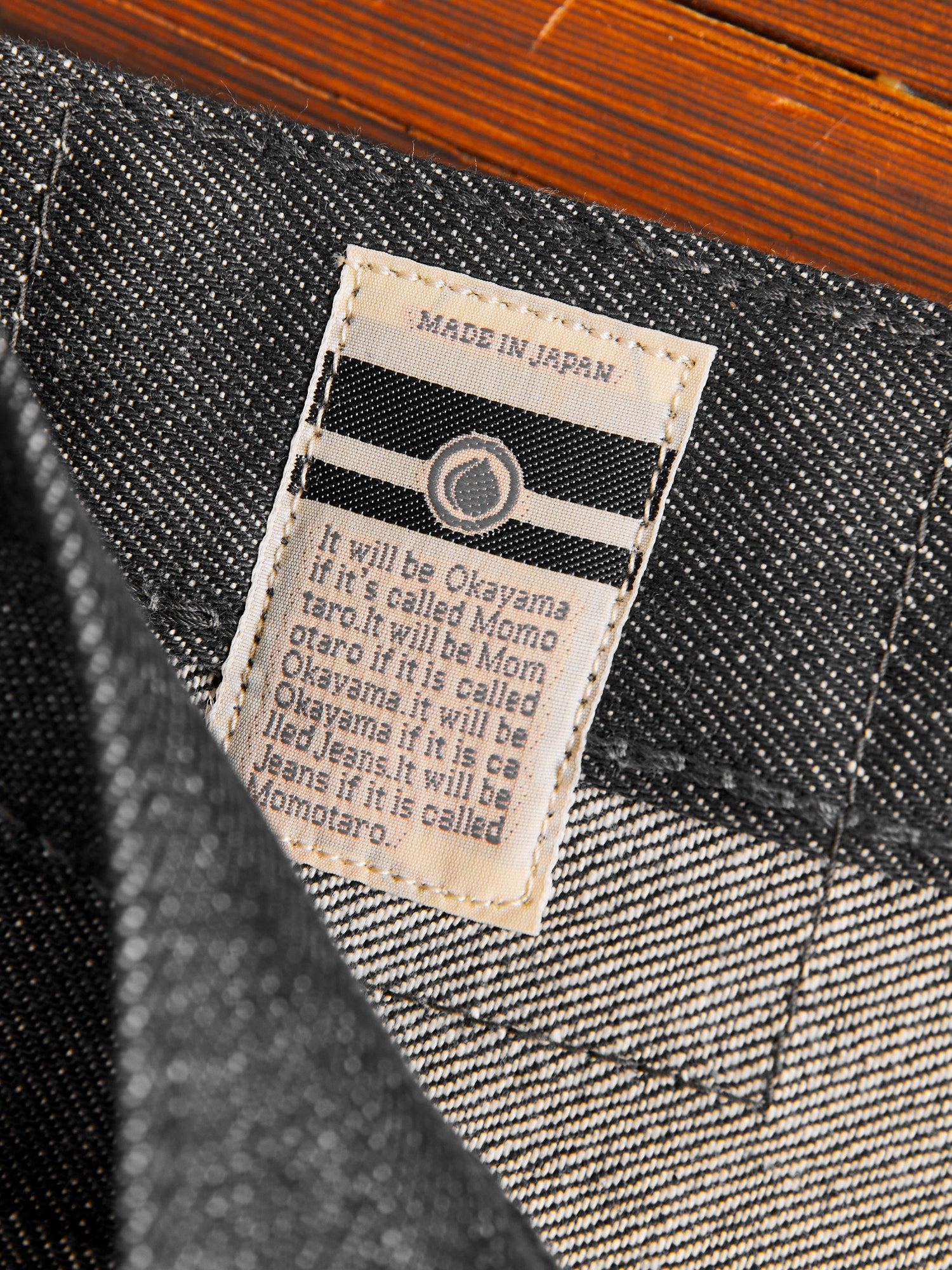 0605-70G 14oz Grey Selvedge Denim - Natural Tapered Fit