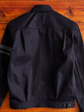 "Nightshade" 15.7oz Selvedge Type-2 Denim Jacket