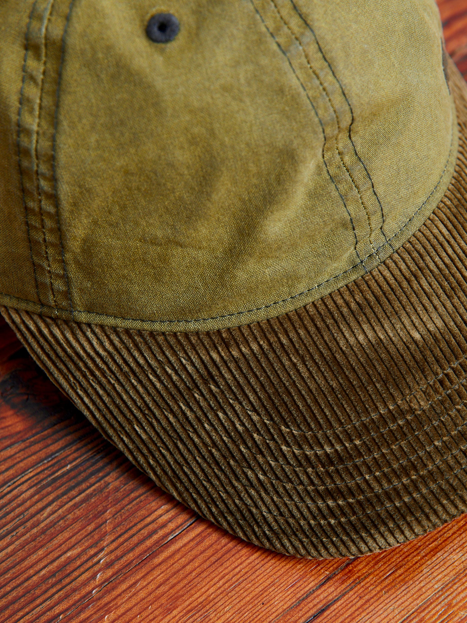 Oilcloth Baseball Cap in Explorer Olive – Blue Owl Workshop