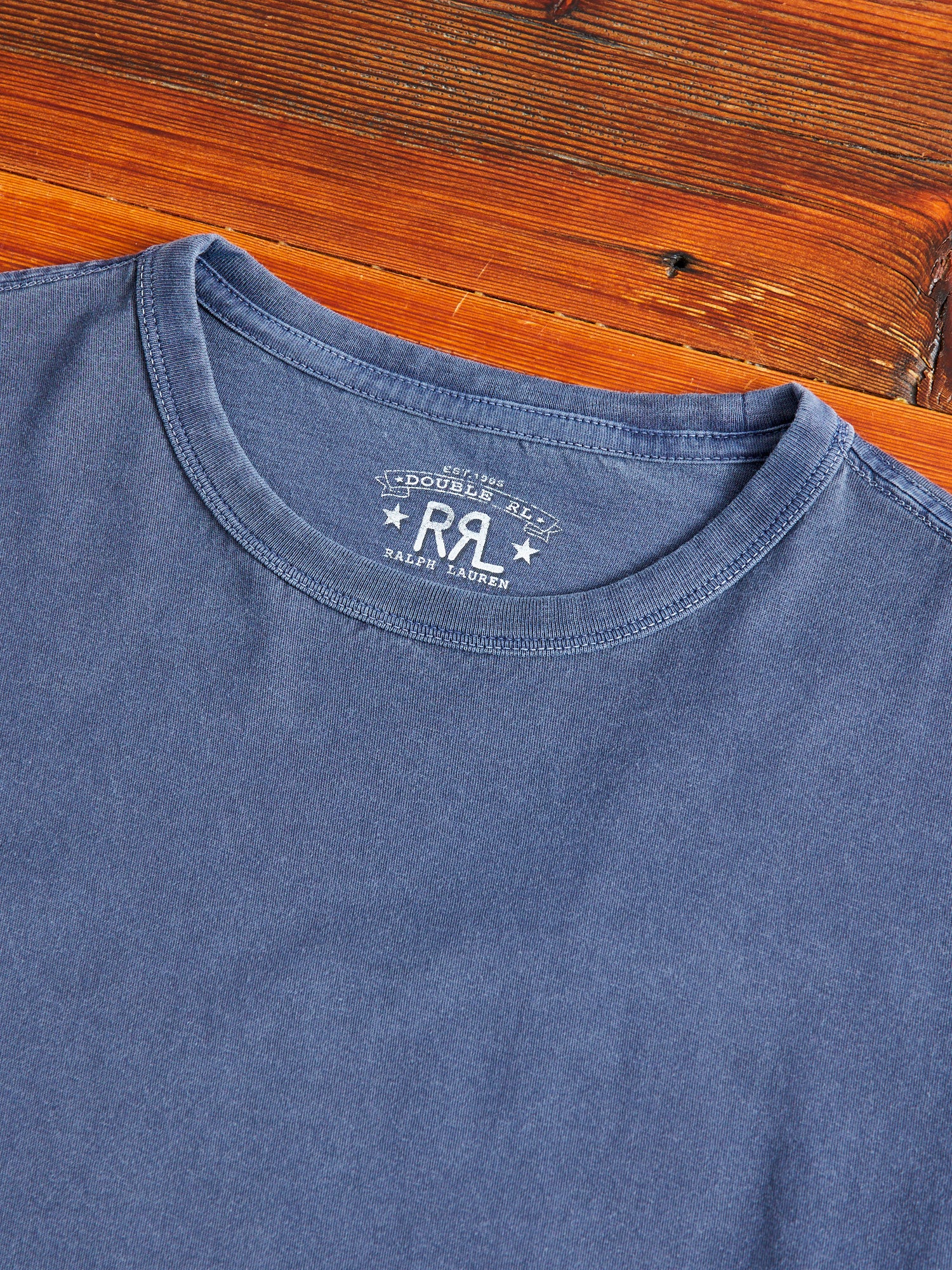 Vintage Knit T-Shirt in Washed Navy – Blue Owl Workshop