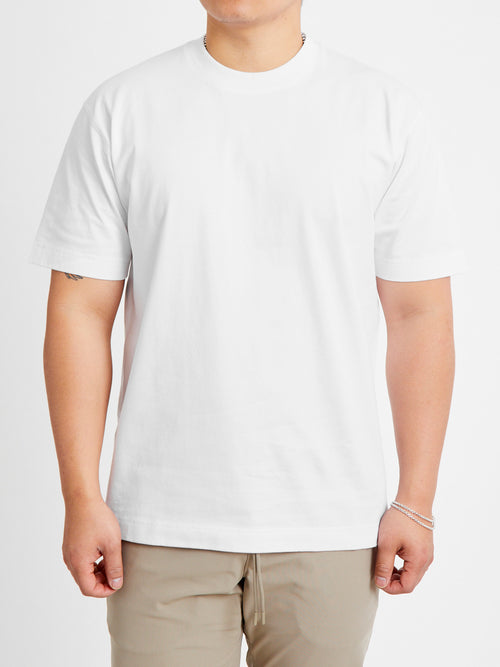 Midweight Jersey T-Shirt in White