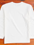 Stand Wheeler Heavyweight Longsleeve T-Shirt in Off White