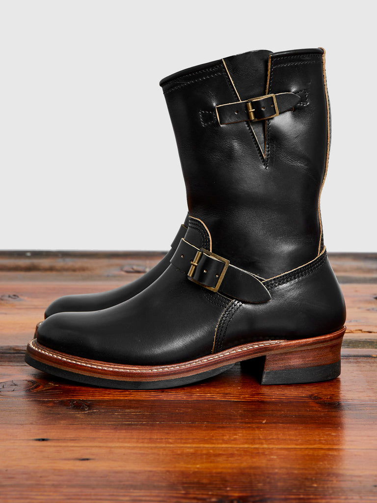 Wabash Engineer Boot in Horween Chromexcel Black – Blue Owl Workshop