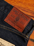122S-MOCA "Mocha Weft Stretch" 15oz Stretch Selvedge Denim - Relaxed Tapered Fit