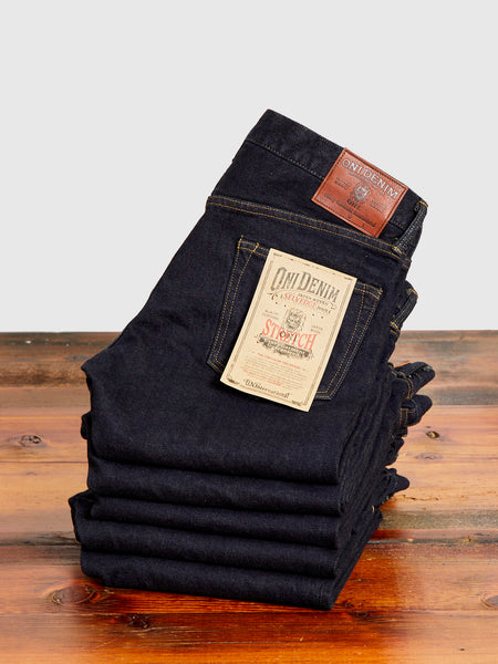 122S-MOCA "Mocha Weft Stretch" 15oz Stretch Selvedge Denim - Relaxed Tapered Fit